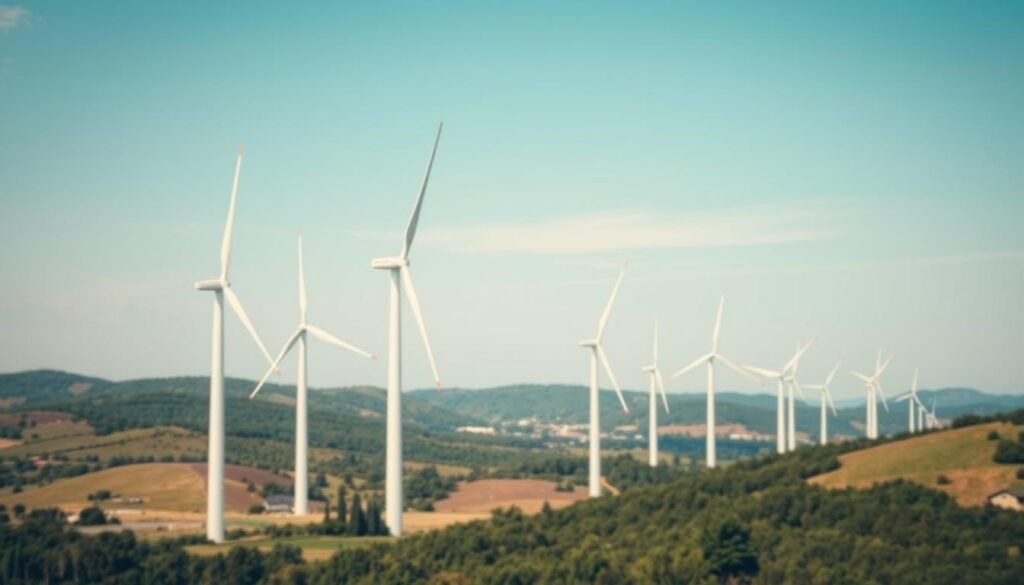 Umweltfreundliche Windkraftanlagen